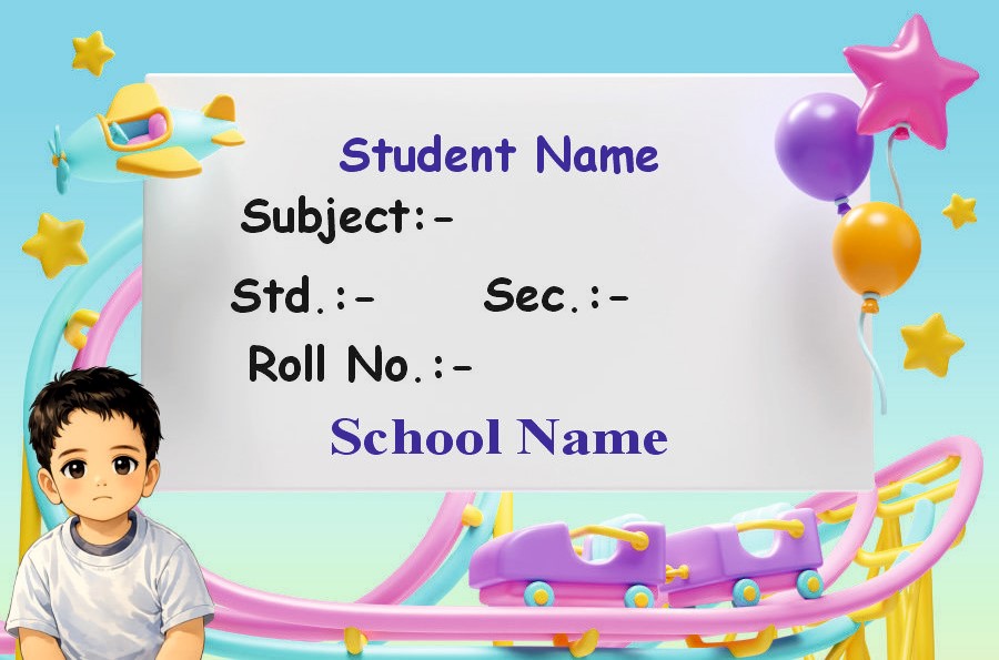Premium Notebook Labels (3″ x 2″) – High-Gloss – 3D-3 labels