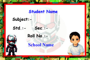 Premium Notebook Labels (3″ x 2″) – High-Gloss – Baby antman labels