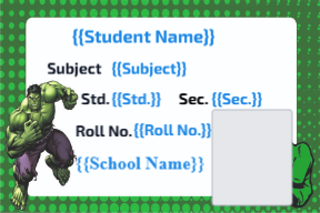 Premium Notebook Labels (3″ x 2″) – High-Gloss – Hulk labels