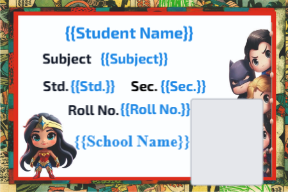 Premium Notebook Labels (3″ x 2″) – High-Gloss – Wonder girl labels
