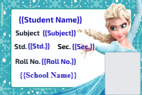 Premium Notebook Labels (3″ x 2″) – High-Gloss – Snow white 2 labels