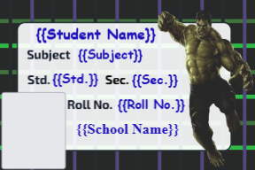 Premium Notebook Labels (3″ x 2″) – High-Gloss – Hulk labels
